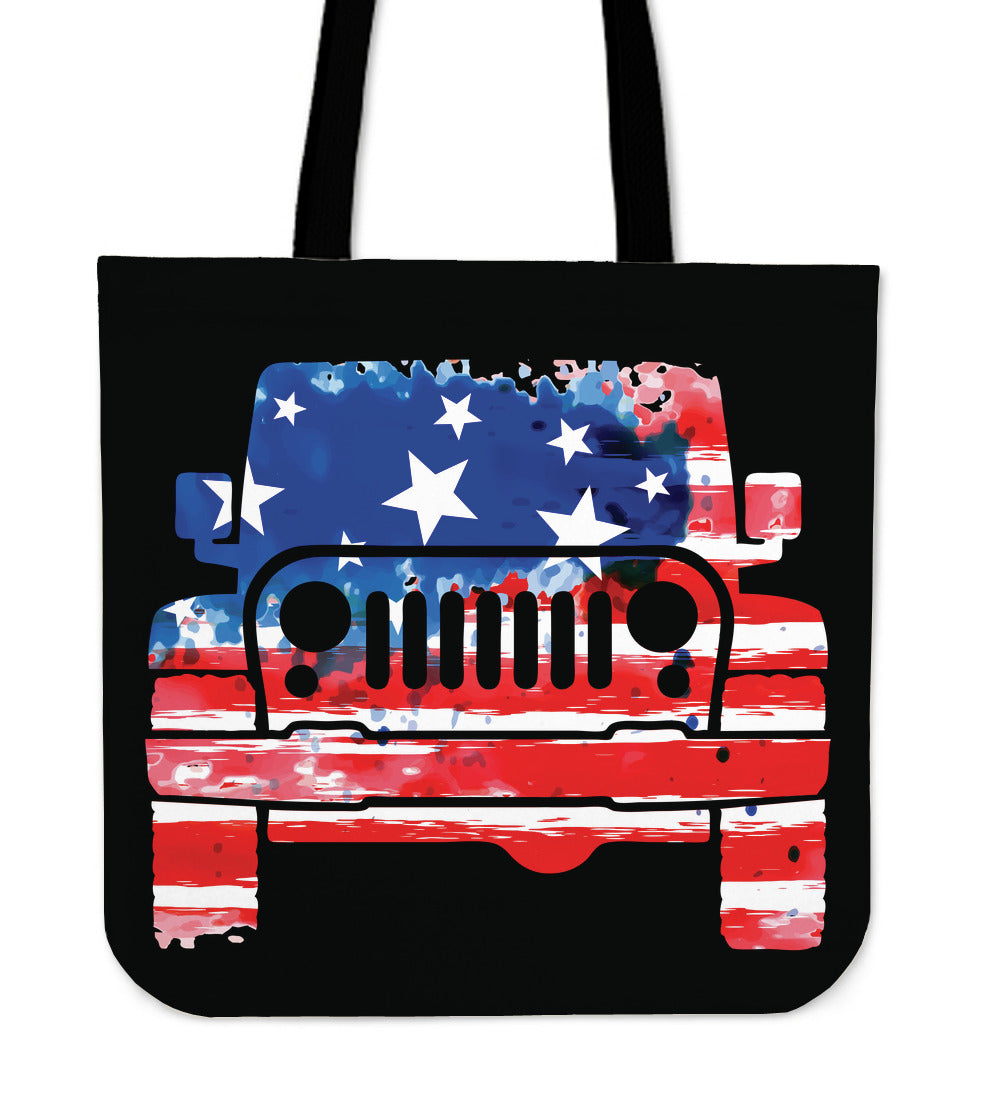 American Jeep Tote Bag