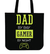 Dad by Day Gamer-01 by Night Tote bag