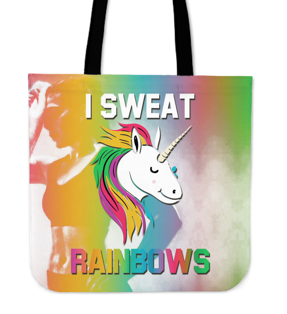 I Sweat Rainbows Tote Bag