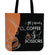 Coffee and Scissors Tote Bag