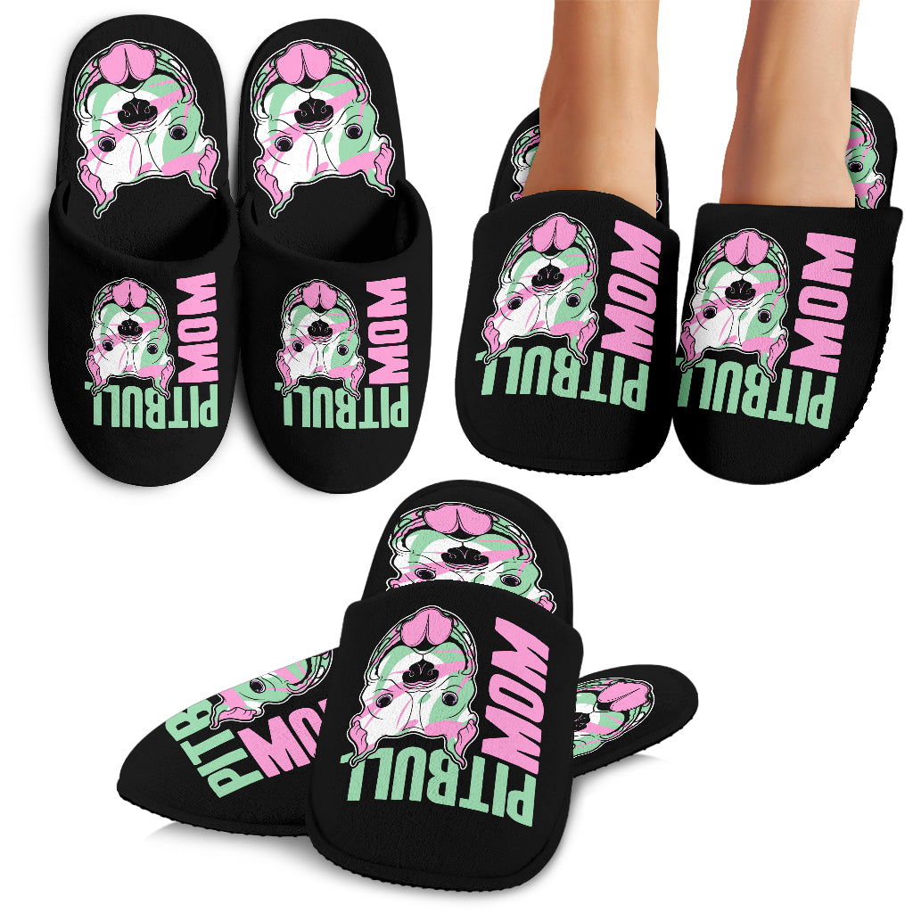 Pitbull Mom Slippers