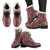 Corks Womens Faux Fur Leather Boots