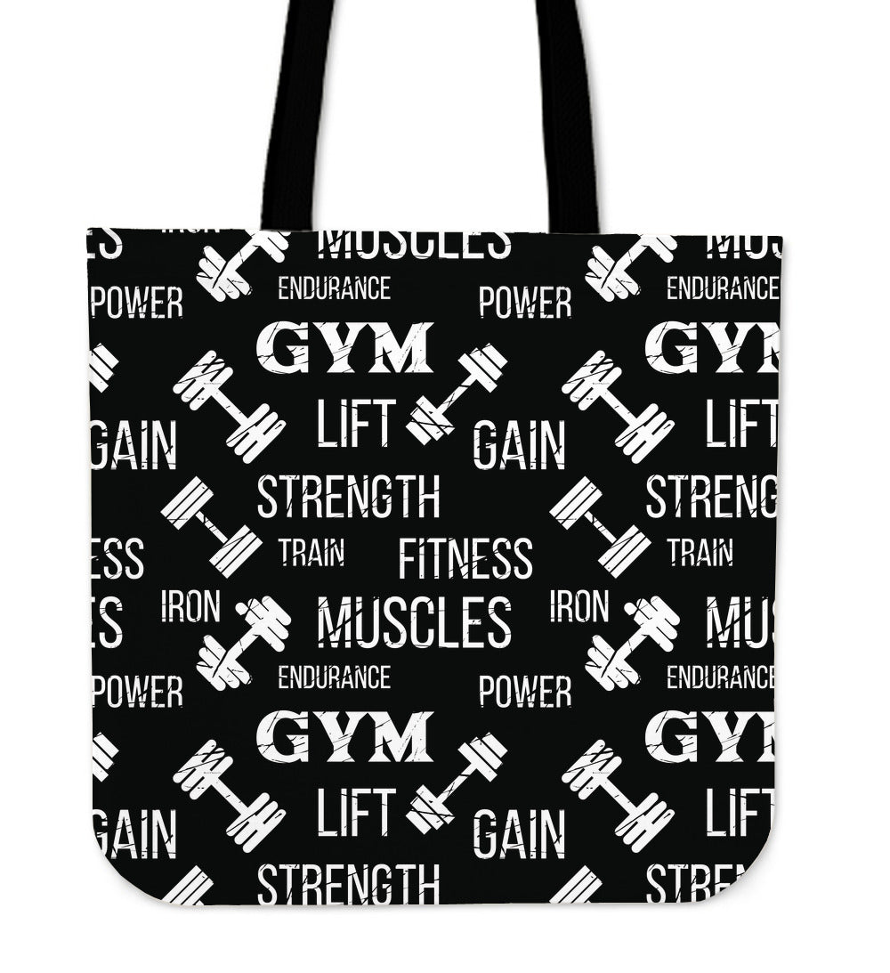 Gym Strength Tote Bag