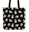 Pug Pattern Tote Bag