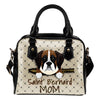 Saint Bernard Mom Shoulder Bag