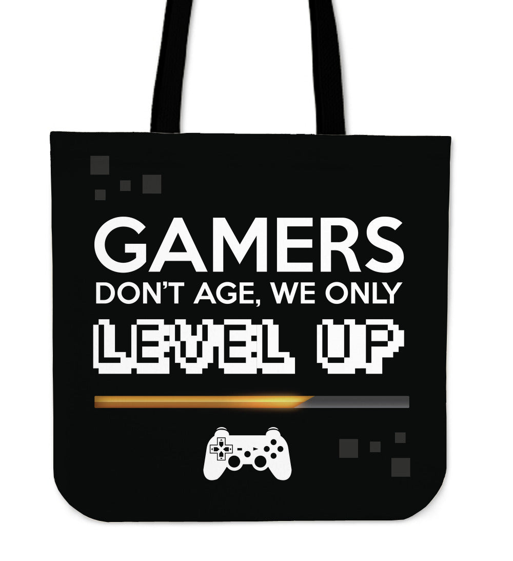 Gamers Don't Age Tote Bag