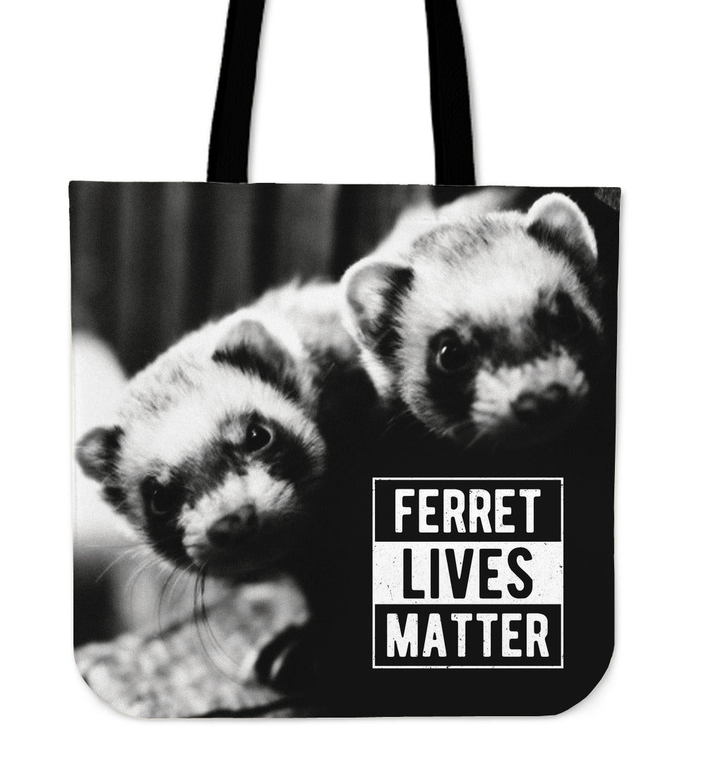 Ferret Lives Matter Tote Bag