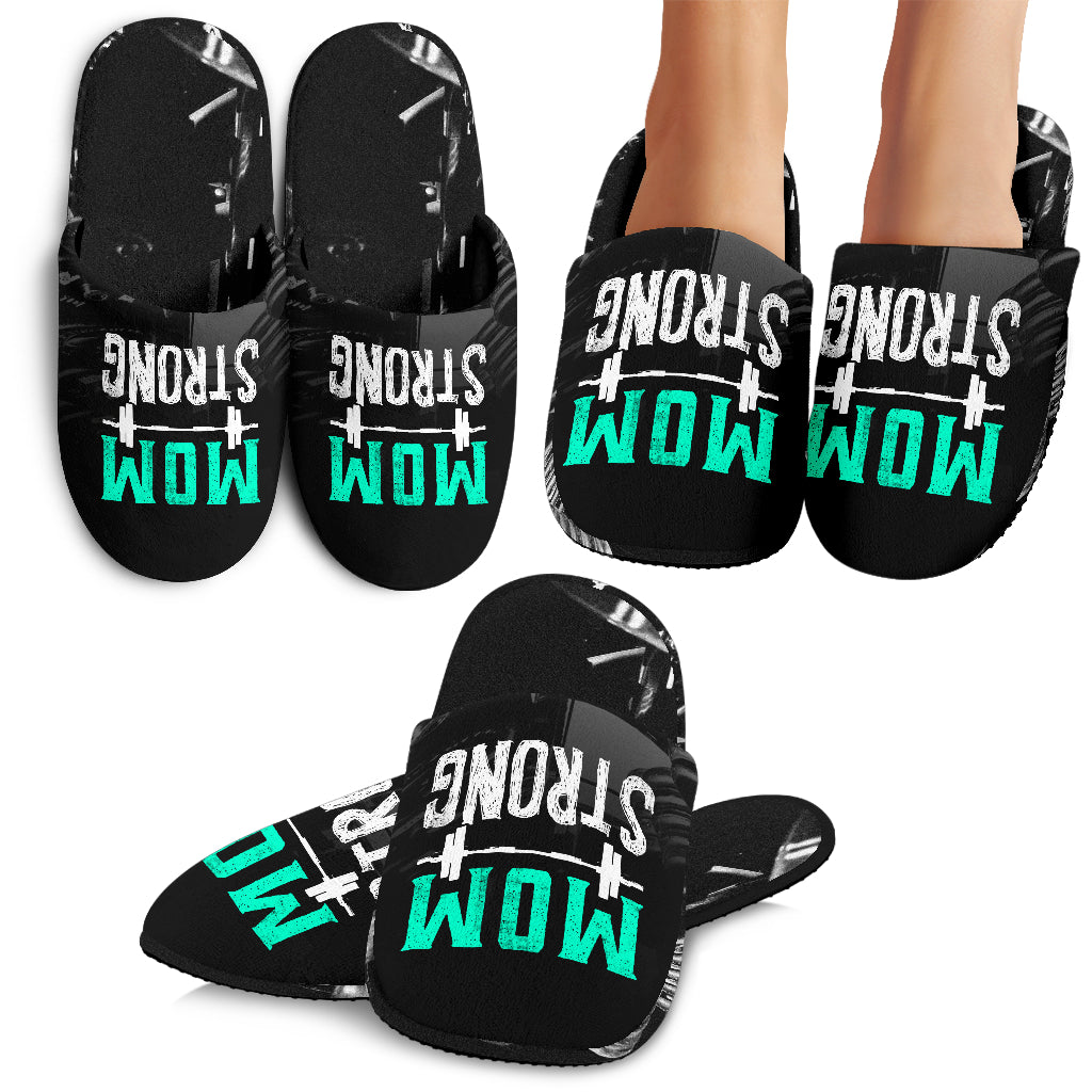 Mom Strong Slippers