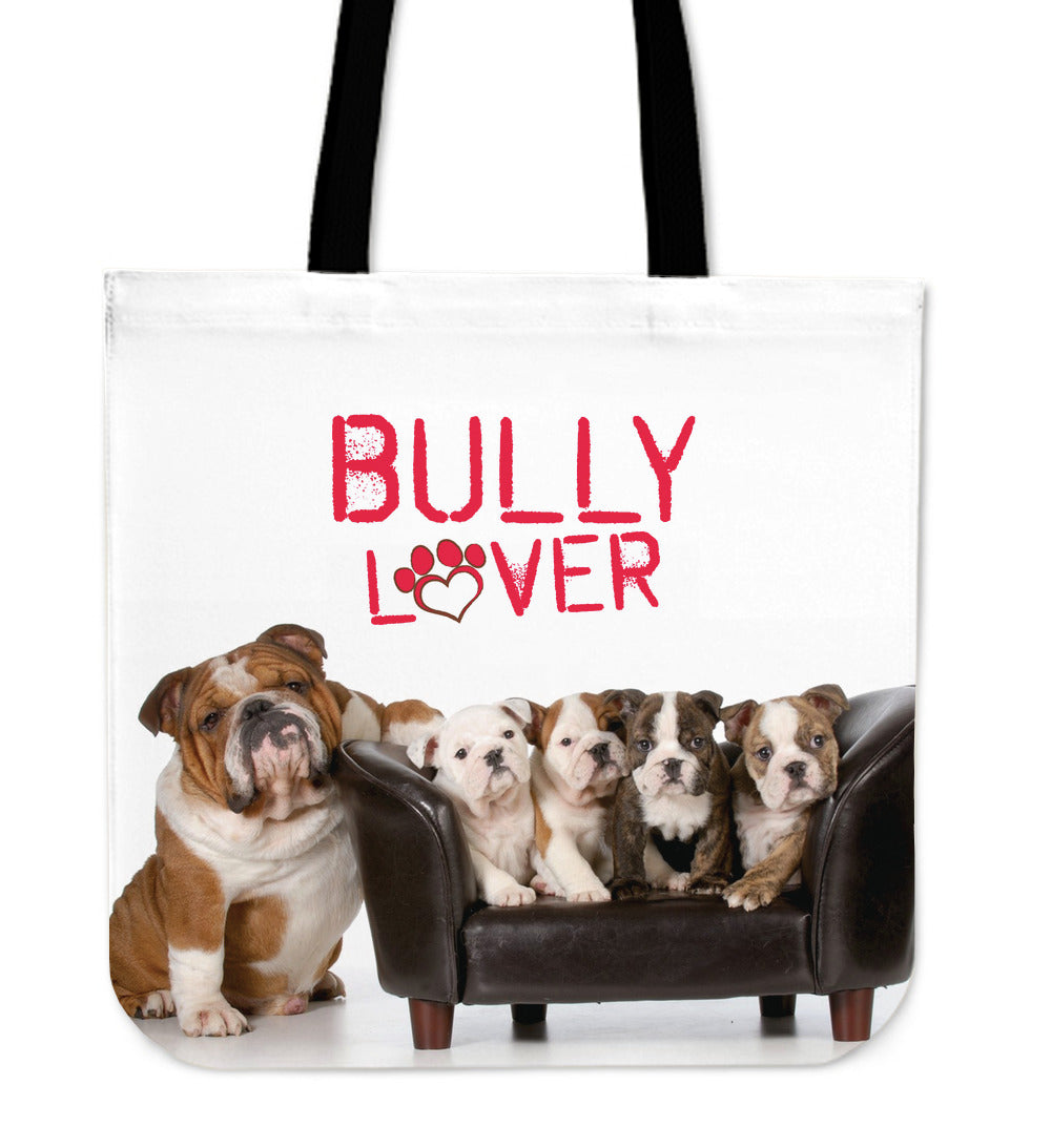 Bully Lover Tote Bag - bulldog bestseller