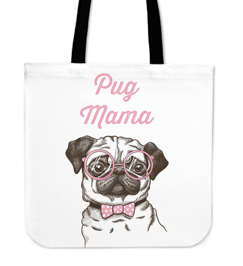 Pug Mama Tote Bag