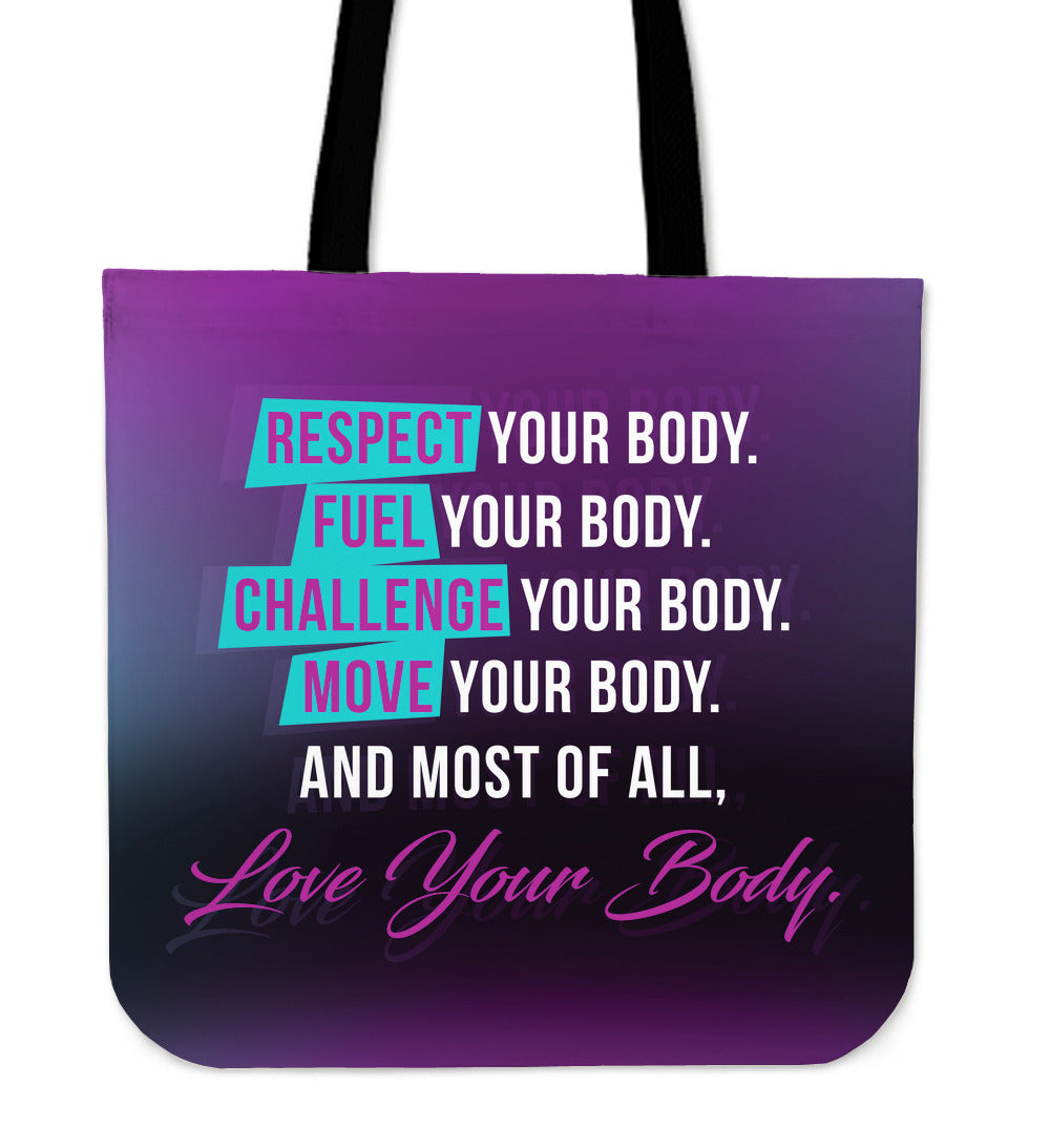 Love Your Body Tote Bag