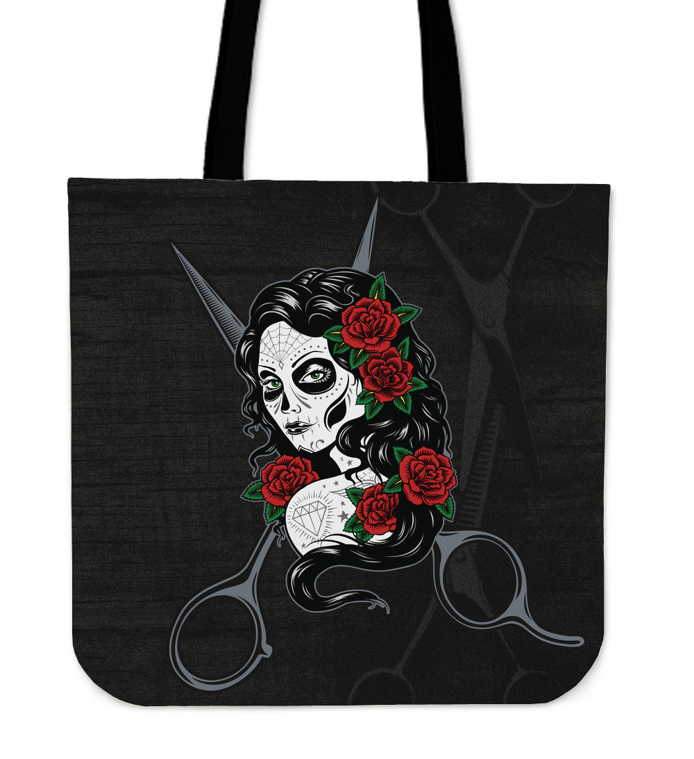 Day of the Dead Hairstylist Tote Bag