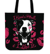 I Kissed A Pit Tote Bag