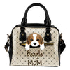 Beagle Mom Shoulder Bag