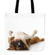 Sleepy Bulldog Tote Bag
