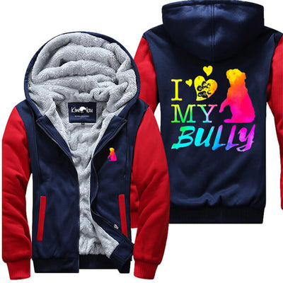 I Love My Bully (Bulldog) Jacket