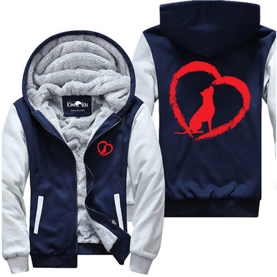 Brush Heart Pit Bull Jacket