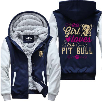 This Girl Loves Her Pitbull - Jacket - KiwiLou