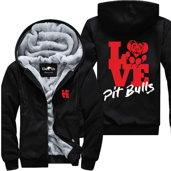Love Pit Bulls Jacket
