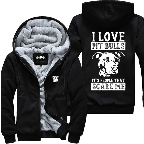 Love Pits People That Scare Me Jacket