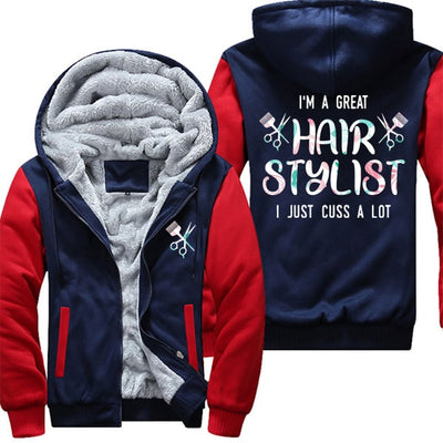 Great Hairstylist Cuss A Lot Jacket