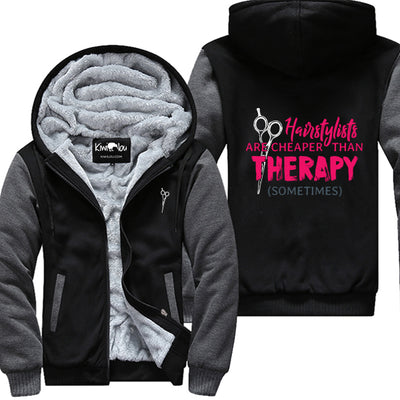 Hairstylists Cheaper Than Therapy Jacket