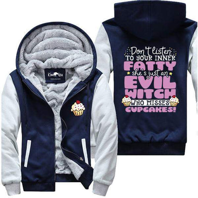 She's Just An Evil Witch Who Misses Cupcakes - Fitness Jacket
