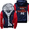 I Love Pumpkin Pie - Fitness Jacket