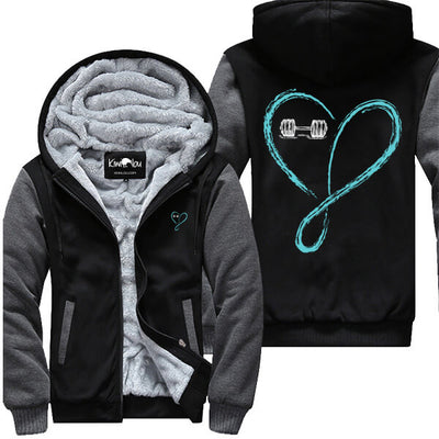 Love And Infinity Barbell - Fitness Jacket