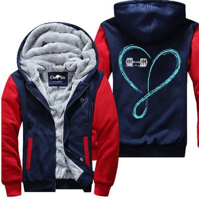 Love And Infinity Barbell - Fitness Jacket