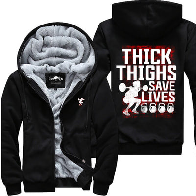 Thick Thighs Save Lives - Fitness Jacket - KiwiLou