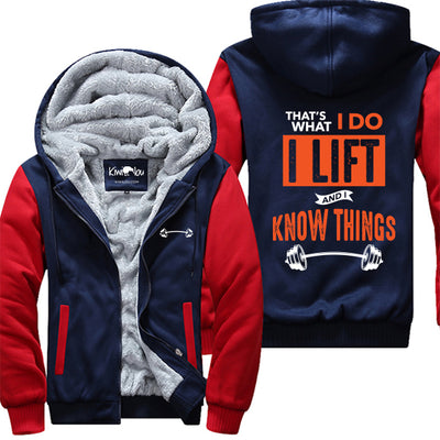 I Lift and I Know Things Jacket