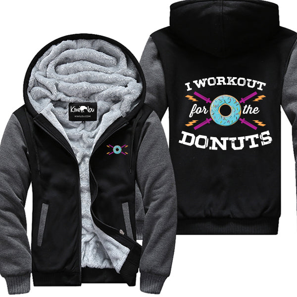 I Workout For The Donuts Jacket