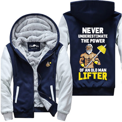The Power Of An Old Man Lifter - Fitness Jacket