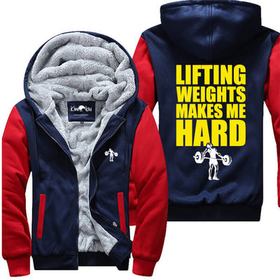 Lifting Weights Makes Me Hard Jacket