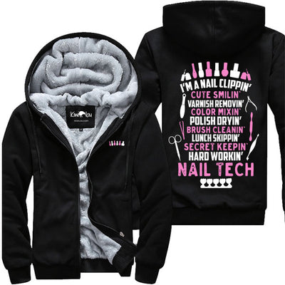 I'm A Nail Clippin Nail Tech - Nailtech Jacket