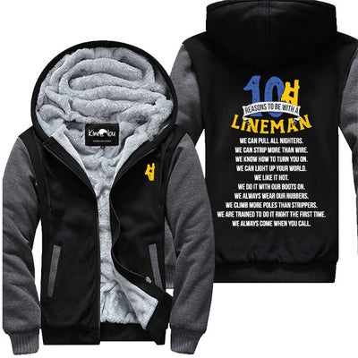 10 Reasons To Be With A Lineman - Jacket