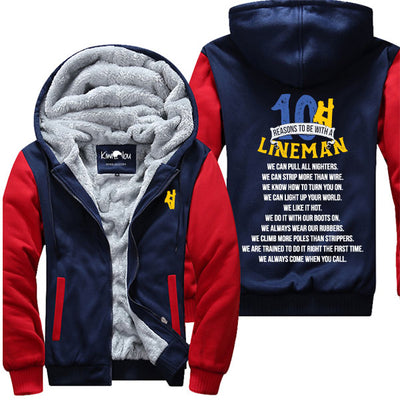 10 Reasons To Be With A Lineman - Jacket