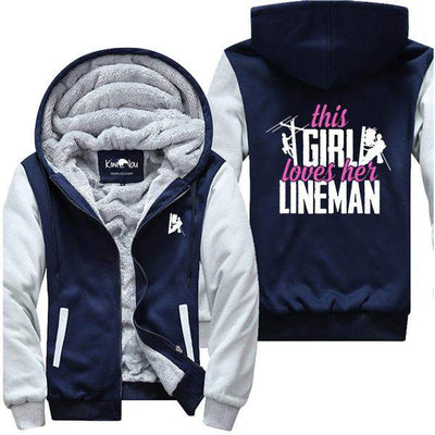 This Girl Loves her Lineman Jacket - KiwiLou