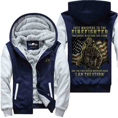 Fate Whispers To The Firefighter - Firefighter Jacket