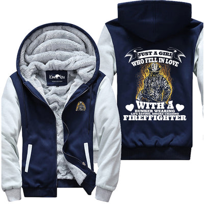 Just a Girl in Love with a Firefighter - Jacket