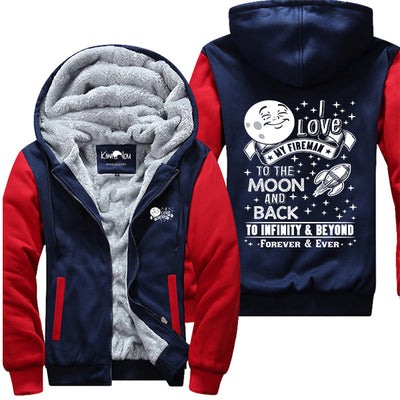 Love My Firefighter to the Moon and Back - Jacket