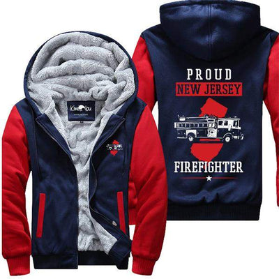 Proud New Jersey Firefighter Jacket