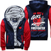 Just A Girl Fell in Love Firefighter Dirty Turnouts Jacket