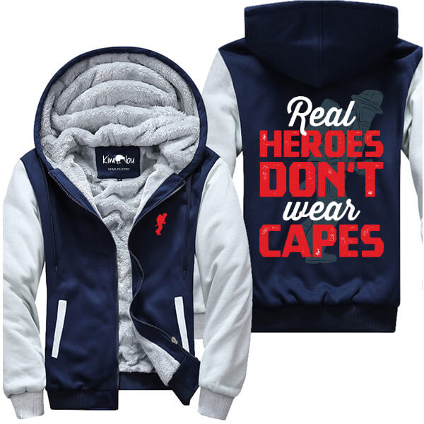 Real Heroes Don't Wear Capes Jacket