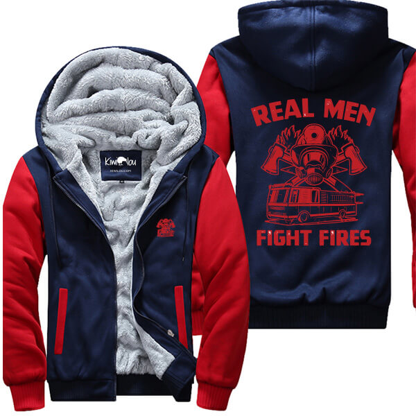 Real Men Fight Fires Jacket