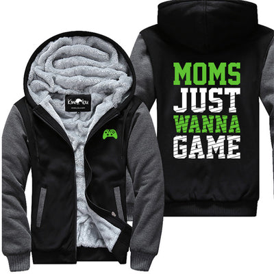 Mom Just Wanna Game - Gamer Jacket