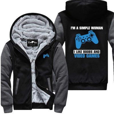 I'm a Simple Woman - Gamer Jacket