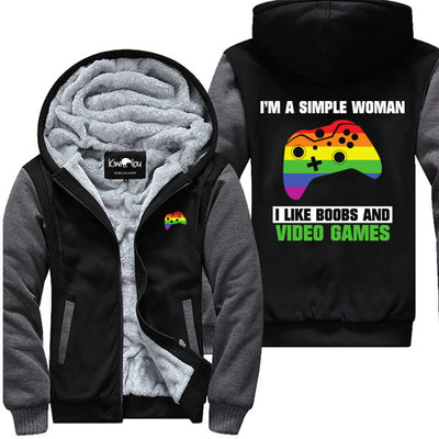 I Am A Simple Woman XB - Gaming Jacket