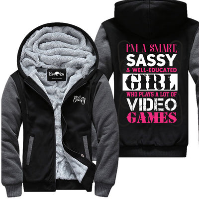 I Am A Smart Sassy and Well Educated Girl - Gaming Jacket